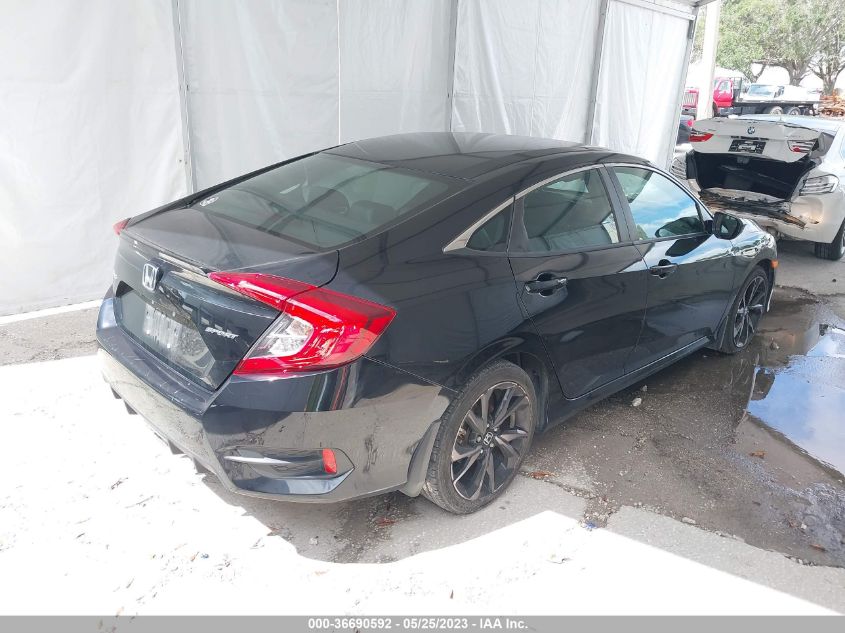 2020 HONDA CIVIC SEDAN SPORT - 19XFC2F8XLE023453