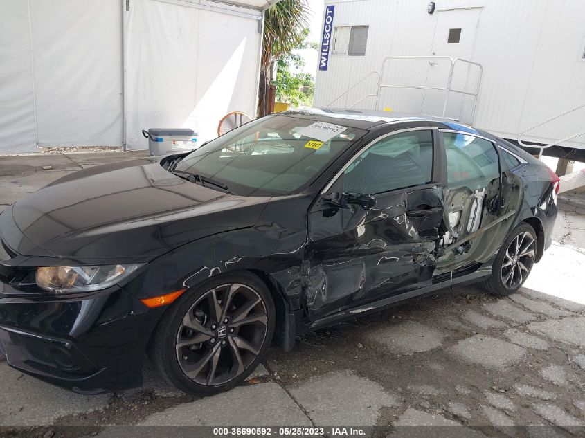 2020 HONDA CIVIC SEDAN SPORT - 19XFC2F8XLE023453