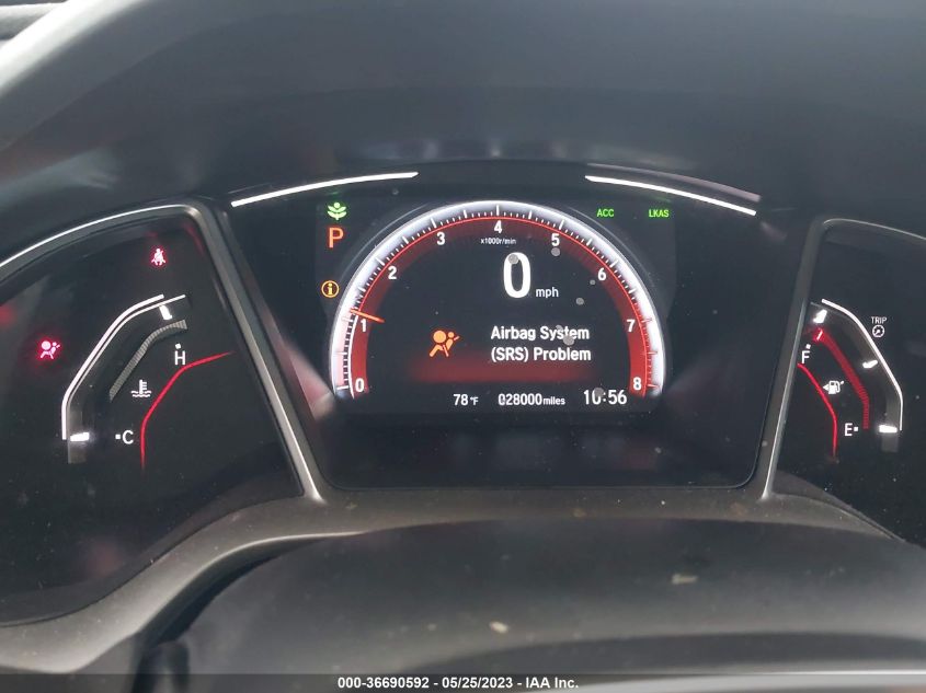 2020 HONDA CIVIC SEDAN SPORT - 19XFC2F8XLE023453