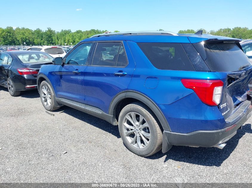 2022 FORD EXPLORER LIMITED - 1FMSK8FH6NGB16621