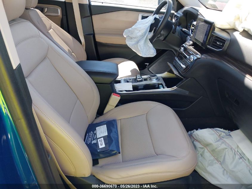 2022 FORD EXPLORER LIMITED - 1FMSK8FH6NGB16621