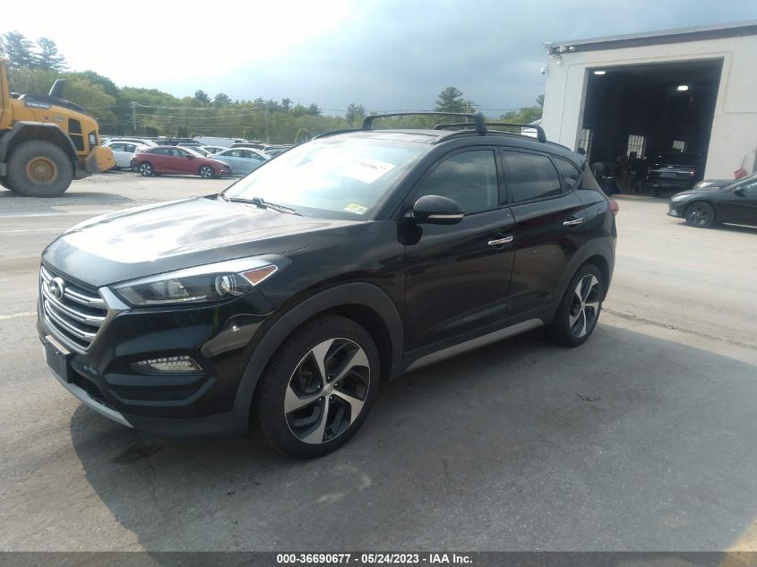 2017 HYUNDAI TUCSON LIMITED - KM8J3CA29HU343337