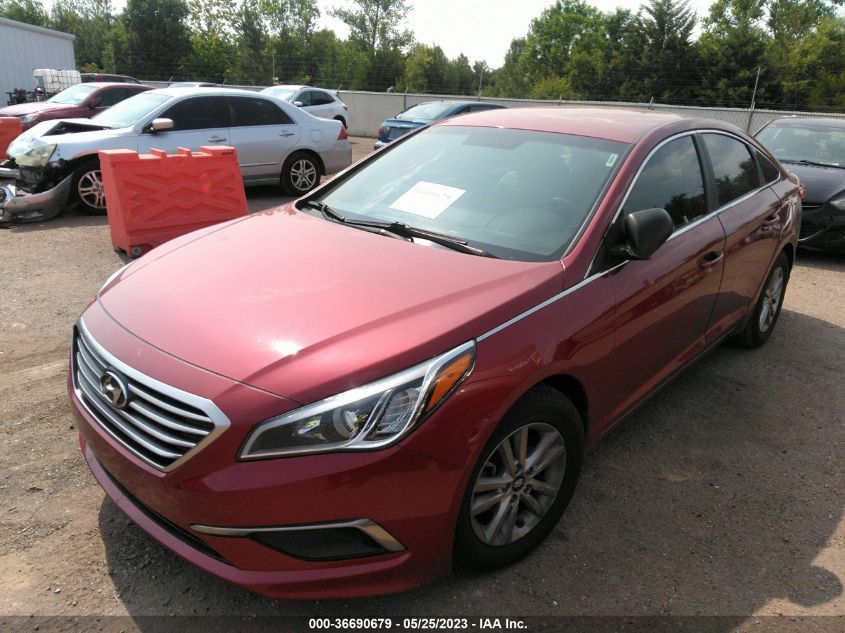 2016 HYUNDAI SONATA 2.4L SE - 5NPE24AFXGH303651