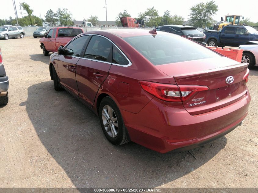 2016 HYUNDAI SONATA 2.4L SE - 5NPE24AFXGH303651