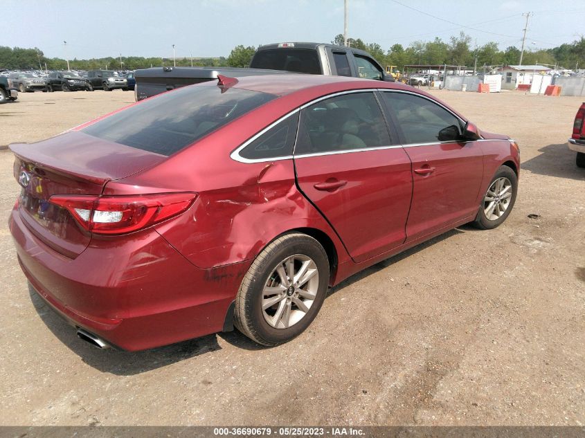 2016 HYUNDAI SONATA 2.4L SE - 5NPE24AFXGH303651