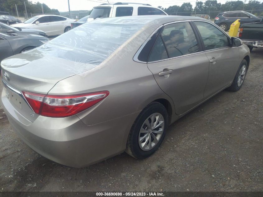 2016 TOYOTA CAMRY XLE/SE/LE/XSE - 4T1BF1FK0GU512099