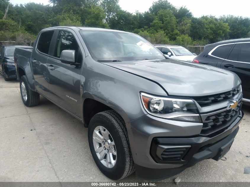 2021 CHEVROLET COLORADO 2WD LT - 1GCGSCEN0M1273017
