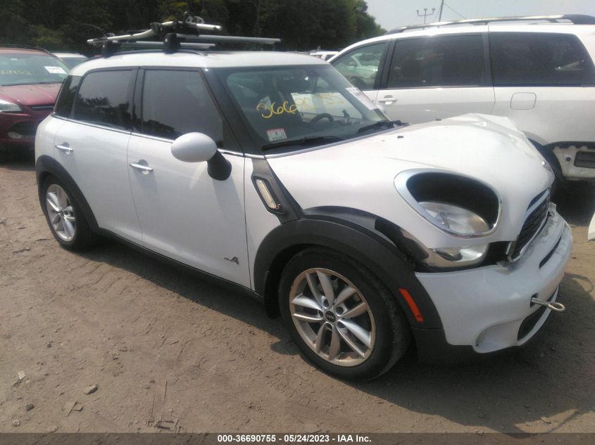 2013 MINI COOPER COUNTRYMAN S ALL4 - WMWZC5C59DWP32243