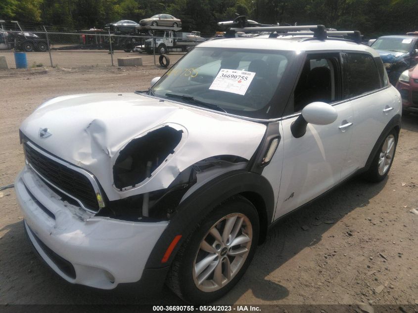 2013 MINI COOPER COUNTRYMAN S ALL4 - WMWZC5C59DWP32243