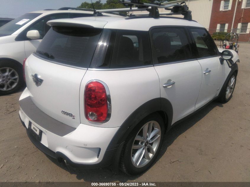 2013 MINI COOPER COUNTRYMAN S ALL4 - WMWZC5C59DWP32243
