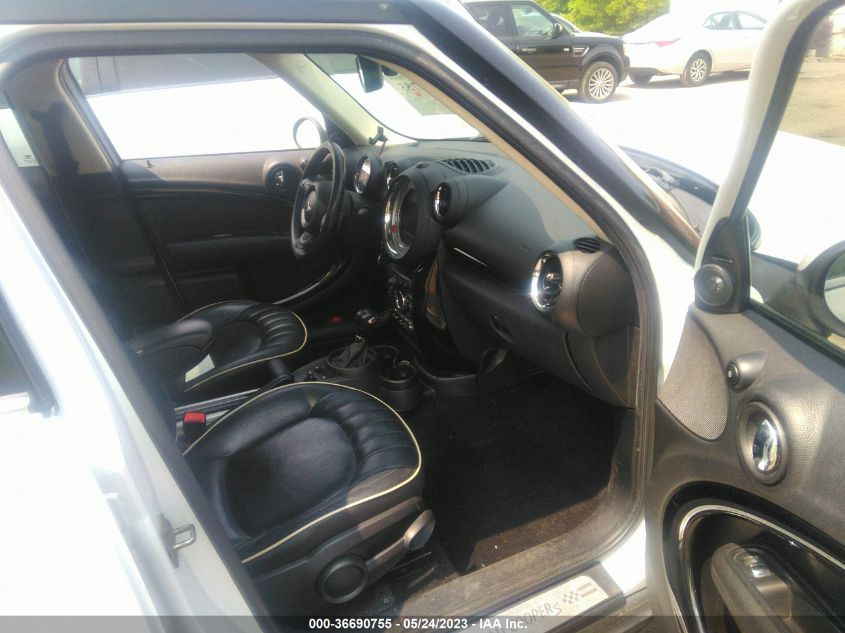 2013 MINI COOPER COUNTRYMAN S ALL4 - WMWZC5C59DWP32243