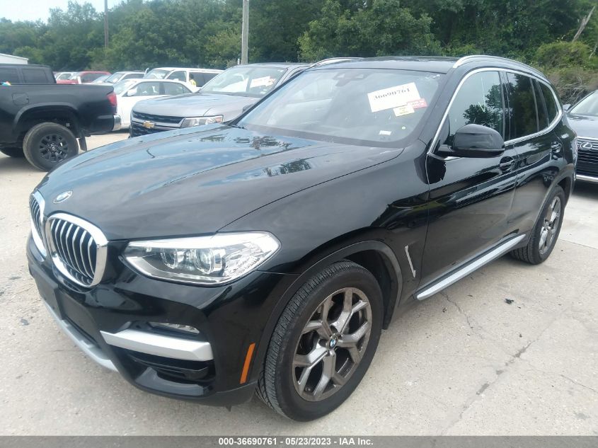 2021 BMW X3 XDRIVE30I - 5UXTY5C09M9F13247