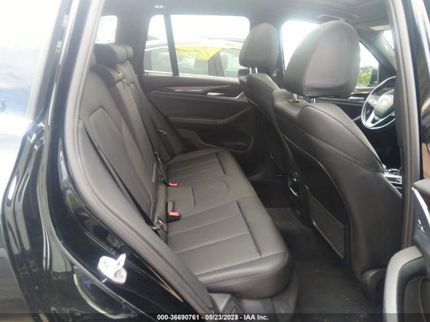 2021 BMW X3 XDRIVE30I - 5UXTY5C09M9F13247