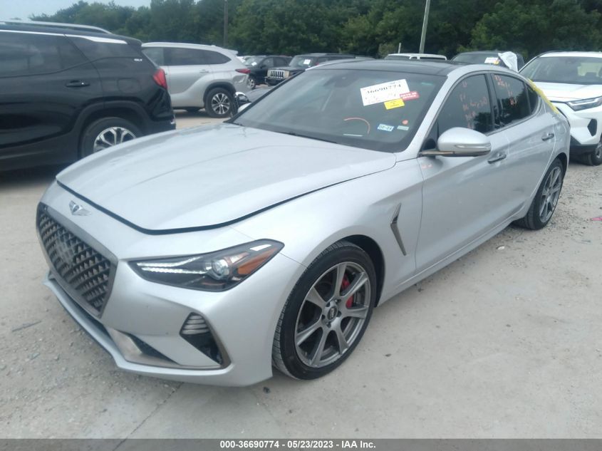 2019 GENESIS G70 3.3T ADVANCED - KMTG34LE9KU019292