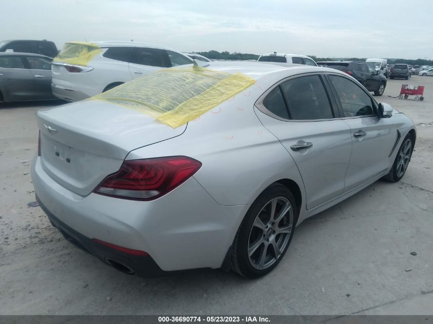 2019 GENESIS G70 3.3T ADVANCED - KMTG34LE9KU019292