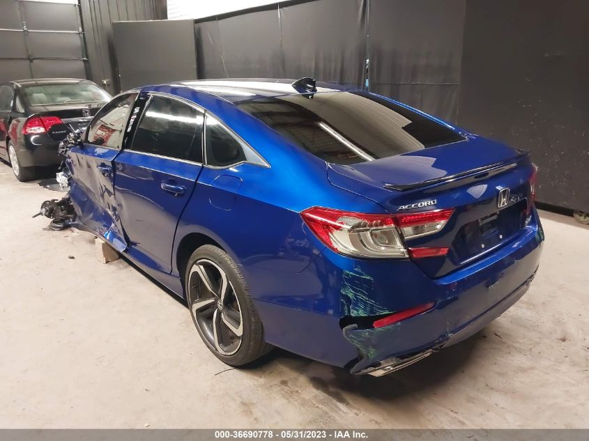 2021 HONDA ACCORD SEDAN SPORT SE - 1HGCV1F42MA040113