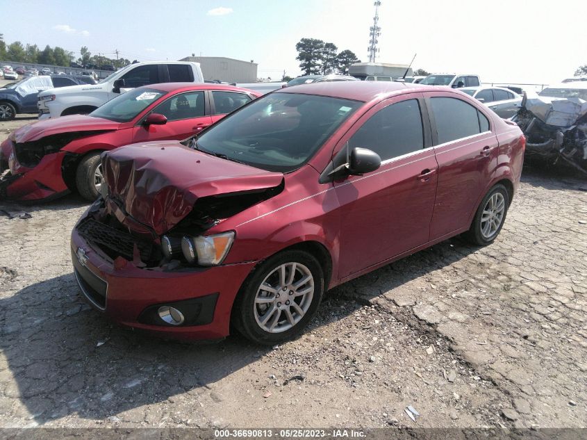 2013 CHEVROLET SONIC LT - 1G1JC5SH3D4147562