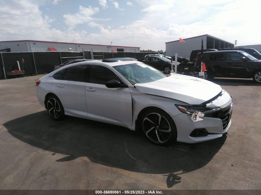 2022 HONDA ACCORD SEDAN SPORT - 1HGCV2F31NA015282