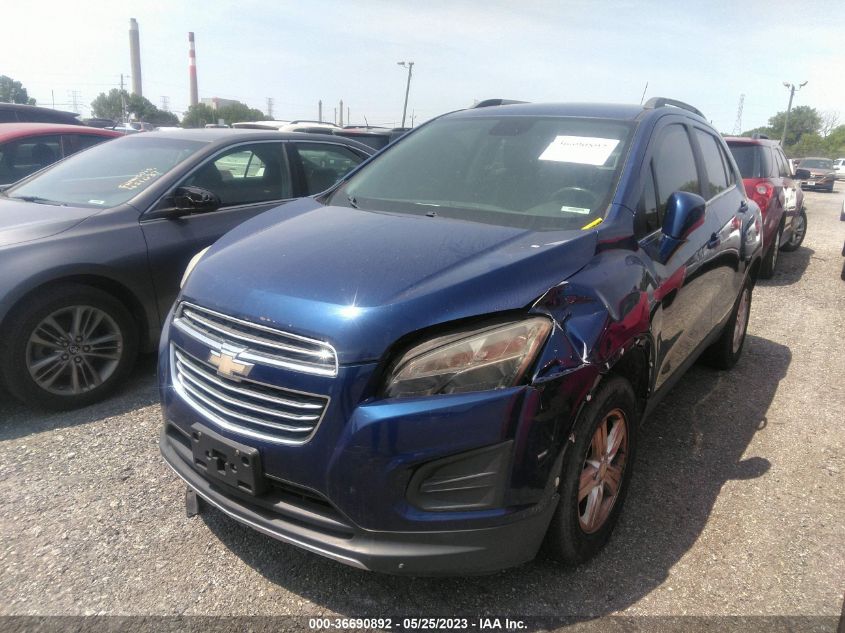 2015 CHEVROLET TRAX LT - 3GNCJRSB2FL206470