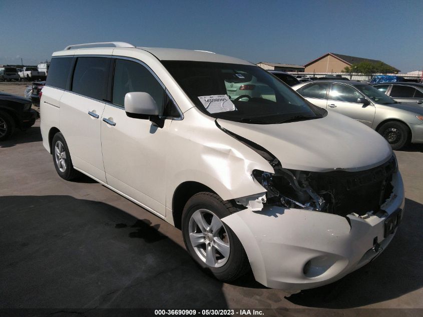 2017 NISSAN QUEST SV - JN8AE2KP4H9169400