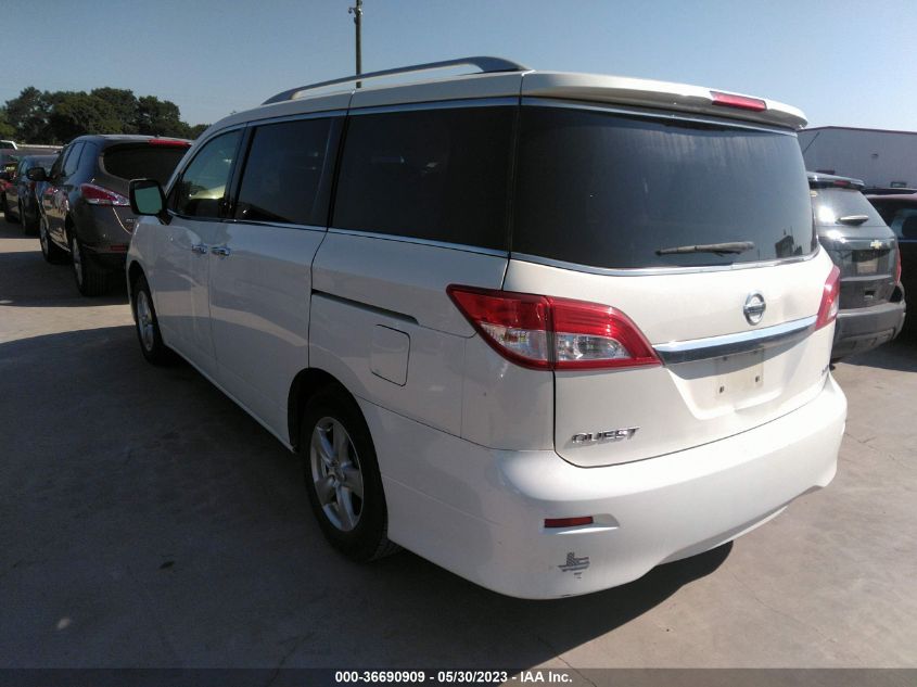 2017 NISSAN QUEST SV - JN8AE2KP4H9169400