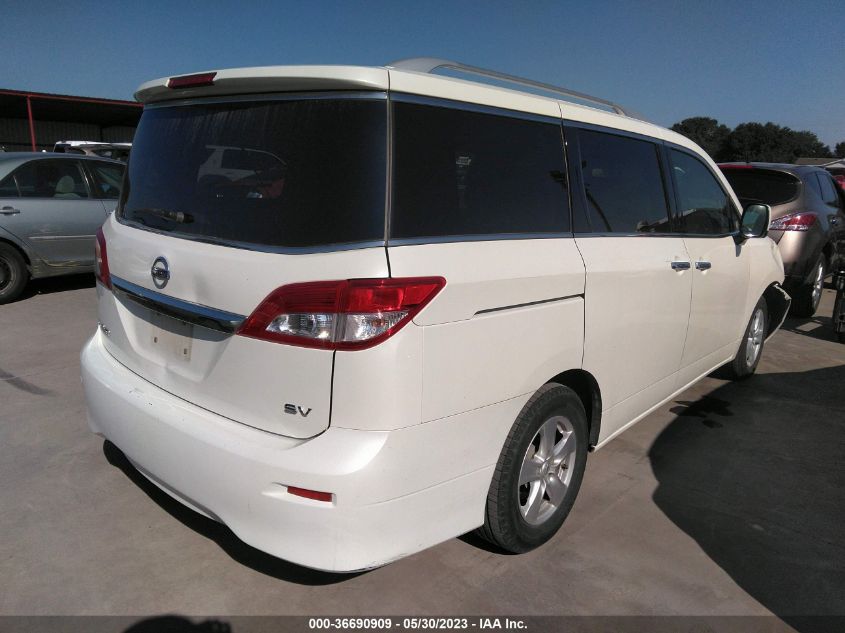 2017 NISSAN QUEST SV - JN8AE2KP4H9169400