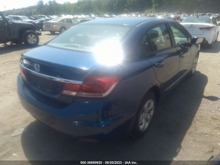 2015 HONDA CIVIC SEDAN LX - 19XFB2F58FE077606