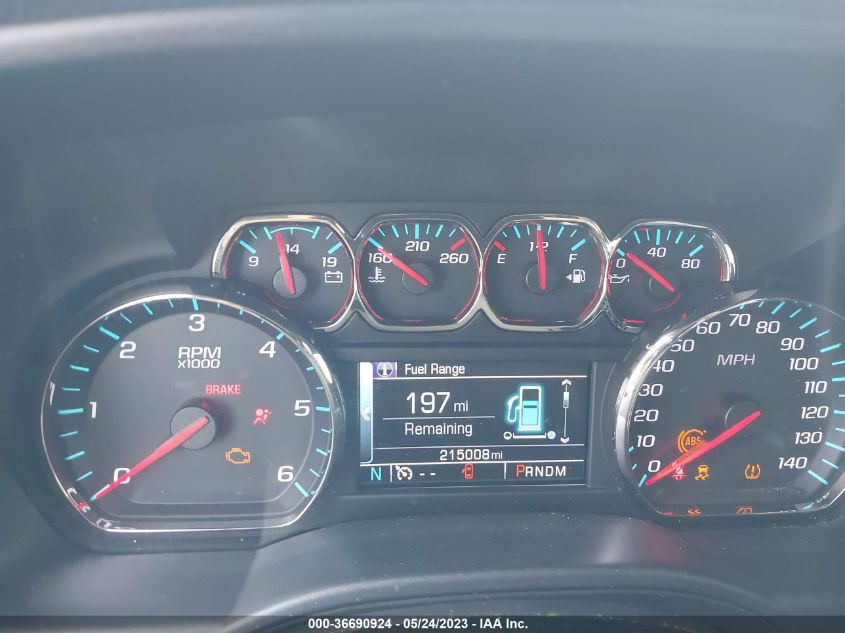 2016 CHEVROLET SILVERADO 1500 LT - 3GCUKREC6GG113928