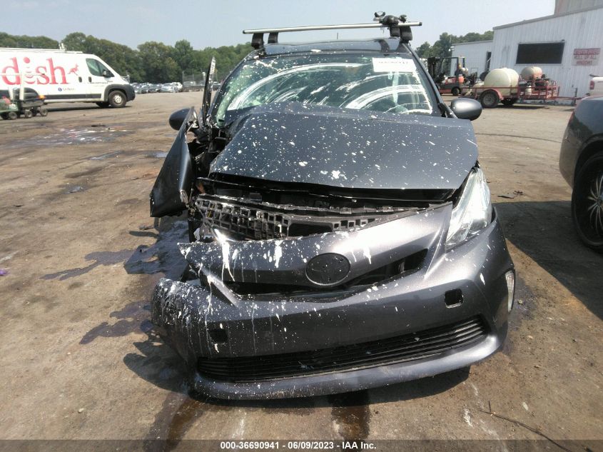 2013 TOYOTA PRIUS V TWO/THREE/FIVE - JTDZN3EU3D3239634