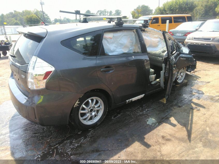 2013 TOYOTA PRIUS V TWO/THREE/FIVE - JTDZN3EU3D3239634
