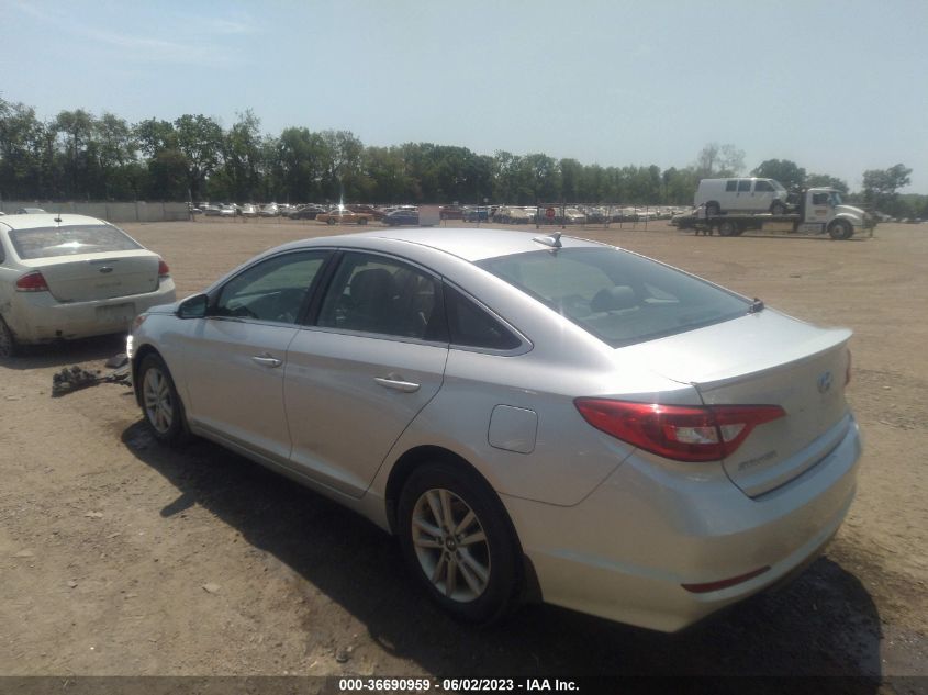 2015 HYUNDAI SONATA 2.4L SE - 5NPE24AF5FH226248