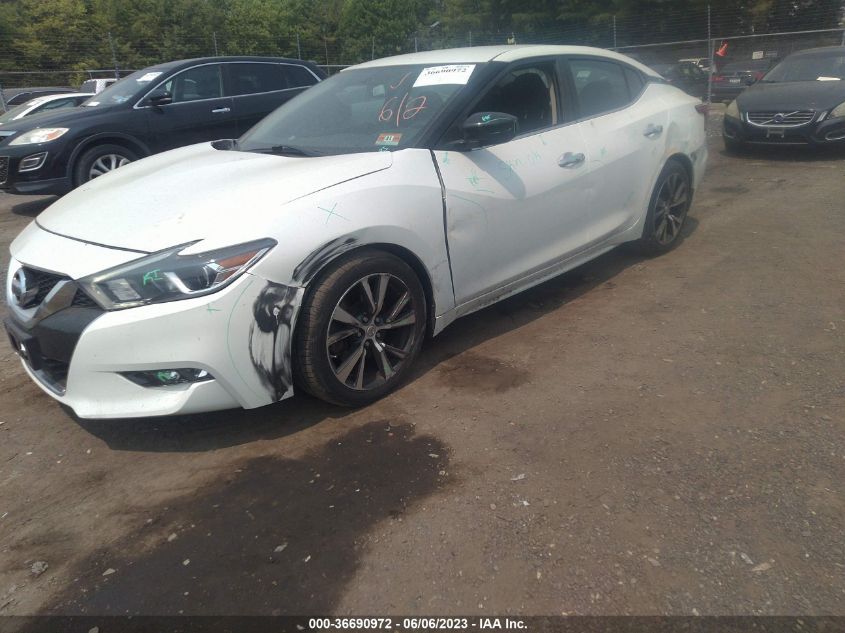 2017 NISSAN MAXIMA S - 1N4AA6AP8HC407922