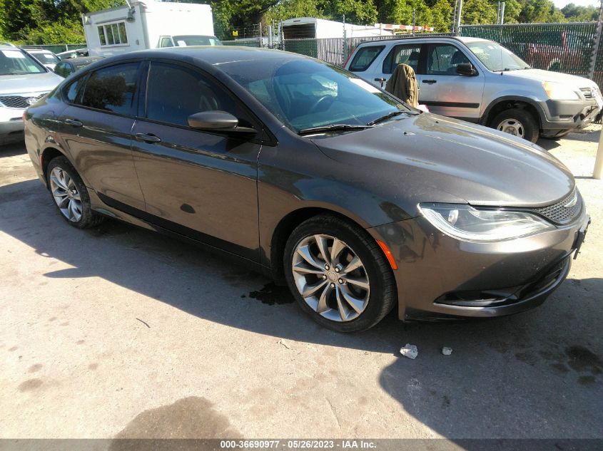 2015 CHRYSLER 200 S - 1C3CCCBB0FN629116