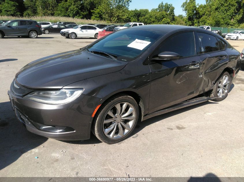 2015 CHRYSLER 200 S - 1C3CCCBB0FN629116