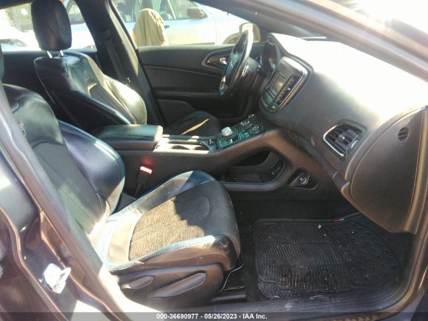2015 CHRYSLER 200 S - 1C3CCCBB0FN629116