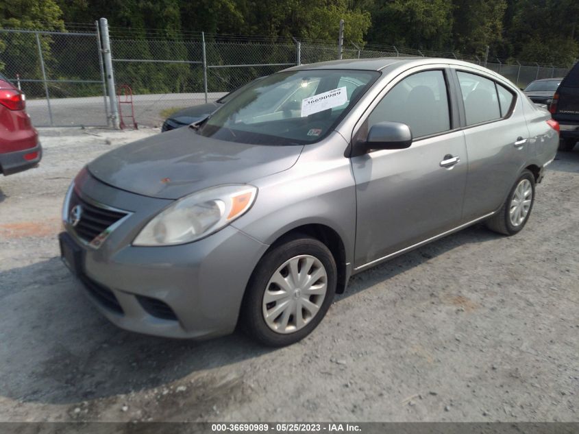 2014 NISSAN VERSA SV - 3N1CN7AP4EL834031