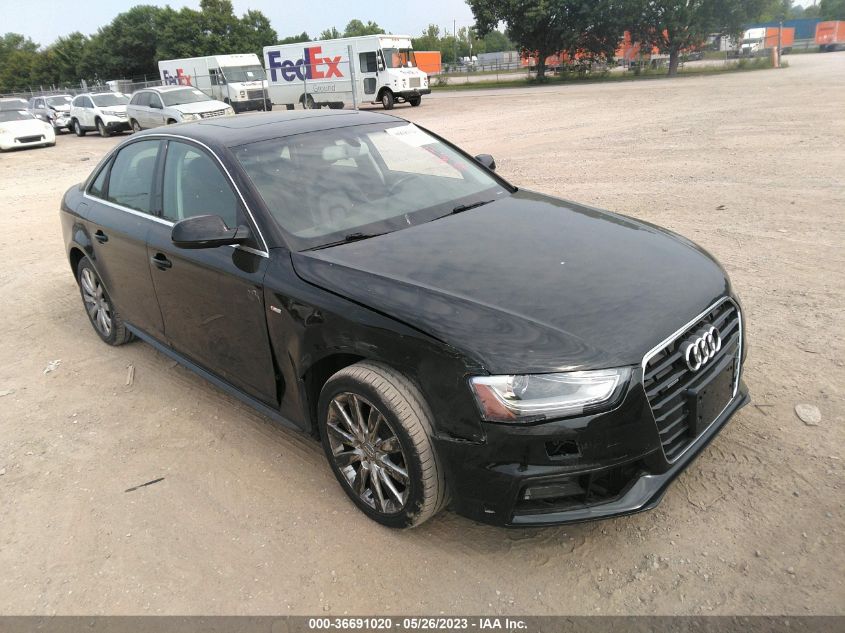 2015 AUDI A4 PREMIUM - WAUBFAFL9FN042898