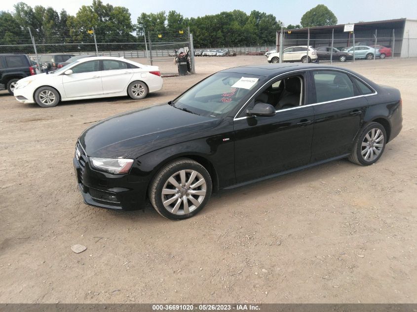 2015 AUDI A4 PREMIUM - WAUBFAFL9FN042898