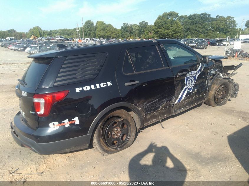 2017 FORD POLICE INTERCEPTOR - 1FM5K8AR3HGC66915