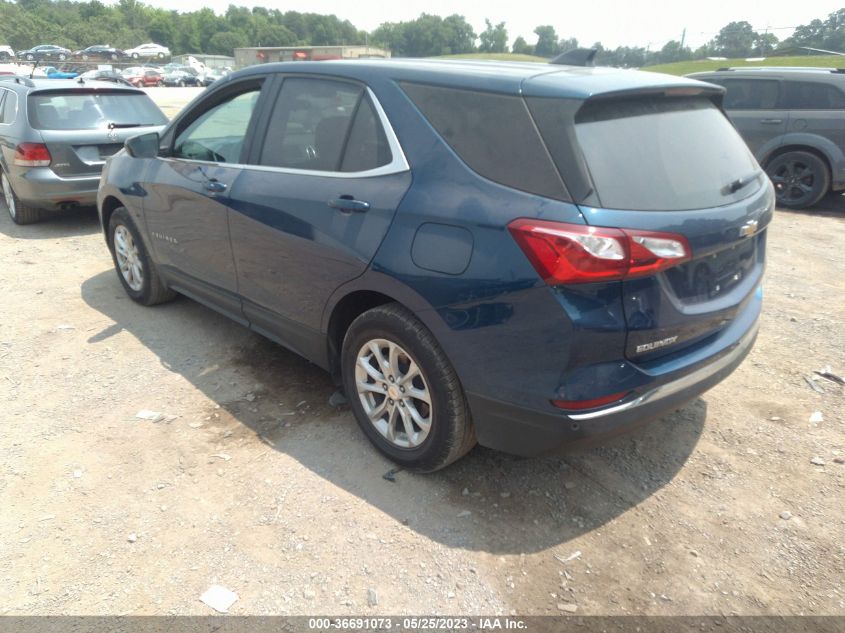 2021 CHEVROLET EQUINOX LT - 3GNAXJEV5ML387736