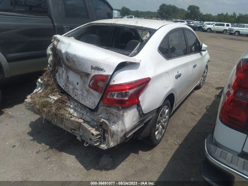 2016 NISSAN SENTRA S - 3N1AB7AP5GY323773