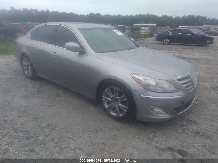 2013 HYUNDAI GENESIS 3.8L - KMHGC4DD2DU241756