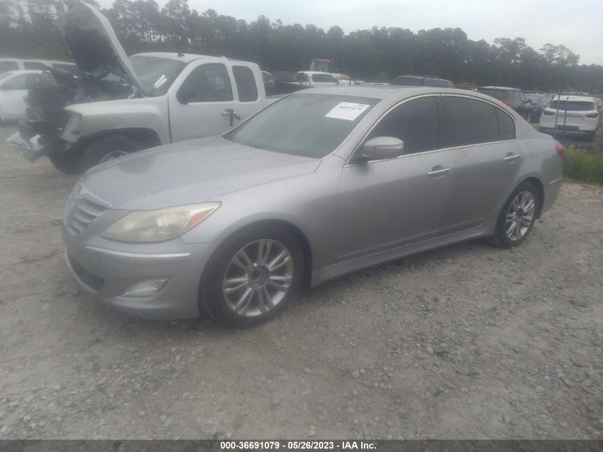 2013 HYUNDAI GENESIS 3.8L - KMHGC4DD2DU241756