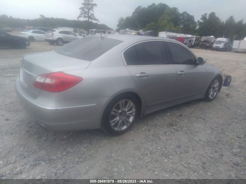 2013 HYUNDAI GENESIS 3.8L - KMHGC4DD2DU241756