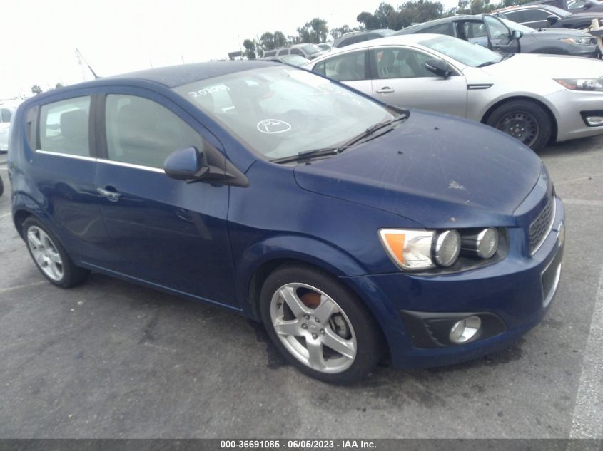 2014 CHEVROLET SONIC LTZ - 1G1JE6SB1E4202653