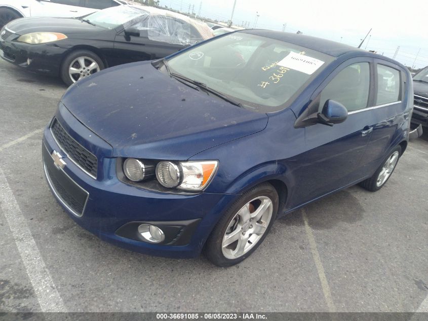 2014 CHEVROLET SONIC LTZ - 1G1JE6SB1E4202653
