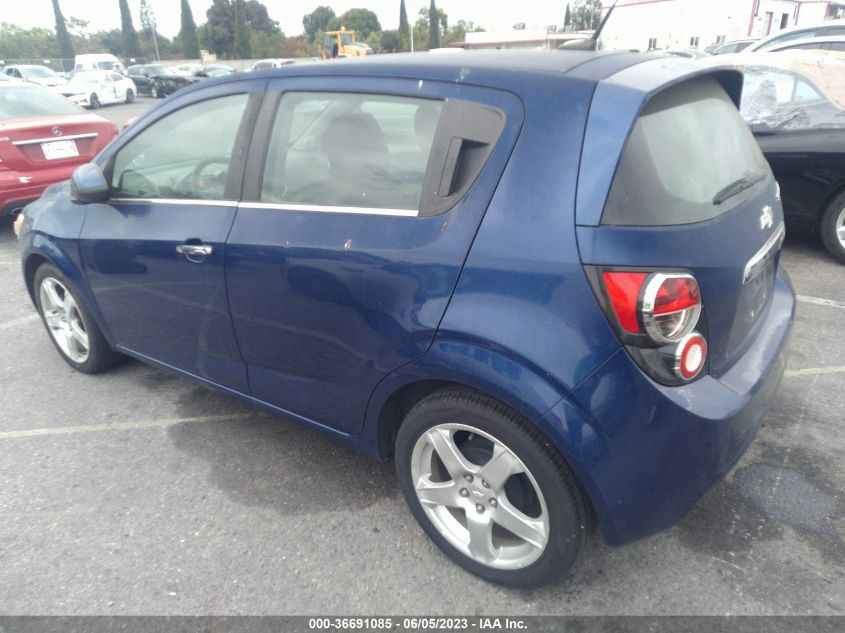 2014 CHEVROLET SONIC LTZ - 1G1JE6SB1E4202653