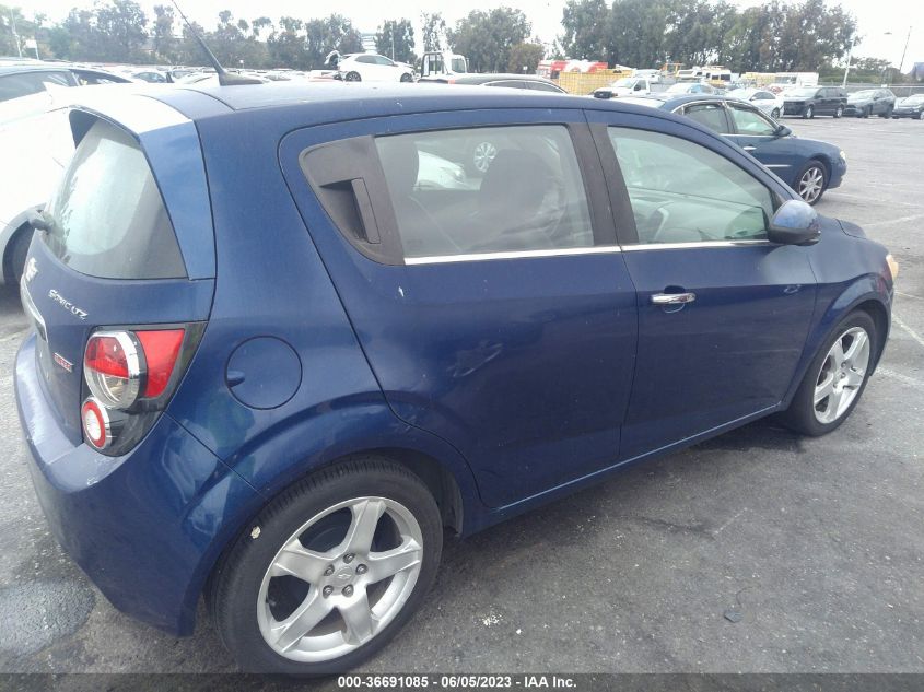 2014 CHEVROLET SONIC LTZ - 1G1JE6SB1E4202653