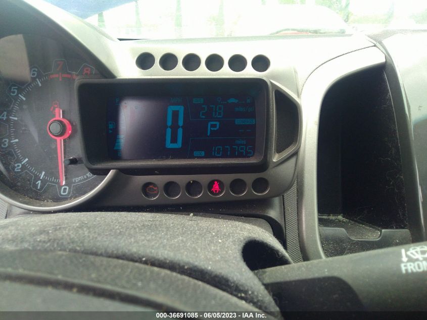 2014 CHEVROLET SONIC LTZ - 1G1JE6SB1E4202653