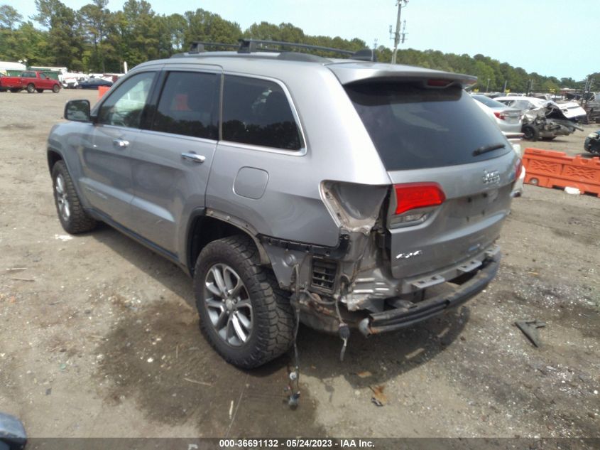 2014 JEEP GRAND CHEROKEE LIMITED - 1C4RJFBG5EC363594